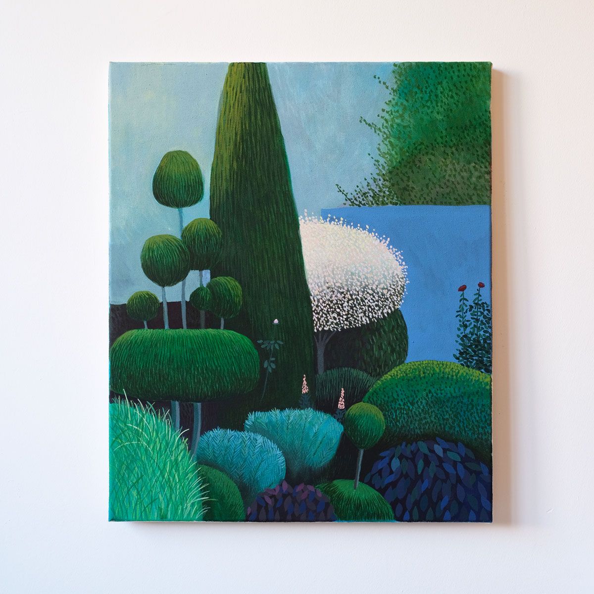 paintings of human shaped landscapes